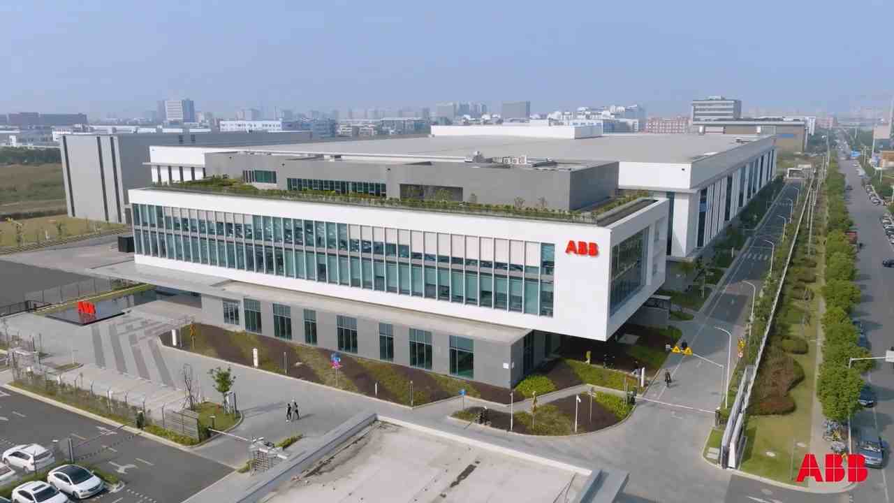 ABB Megafactory robotics and industrial filming